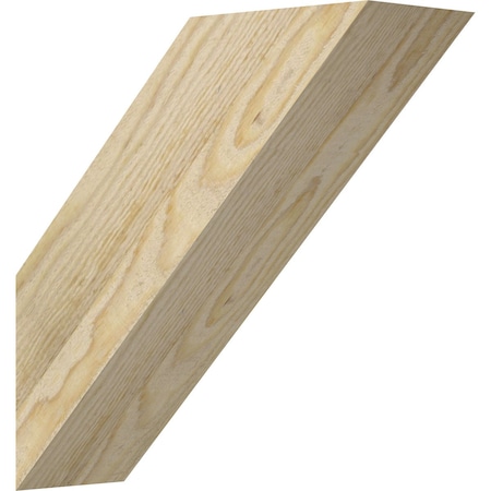 Ekena Millwork 4"W x 12"D x 12"H Traditional Rough Sawn Knee Brace, Douglas Fir BRC04X12X12TRA00RDF